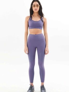 P.E NATION Lilac Purple Workout Leggings - Stretch Activewear